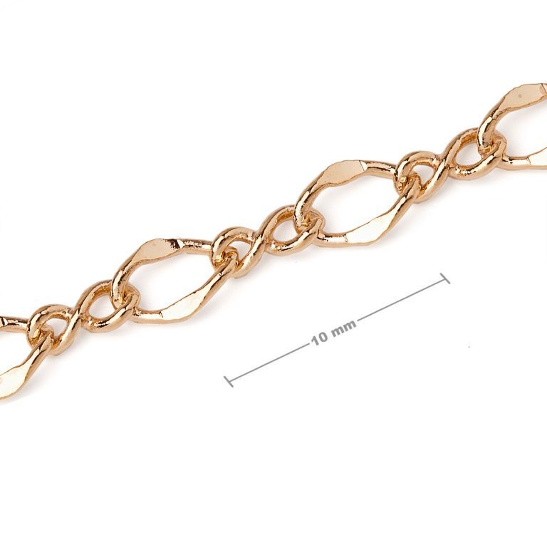 Unfinished jewellery chain gold No.37