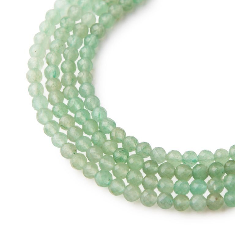 Aventurine 4 mm faceted