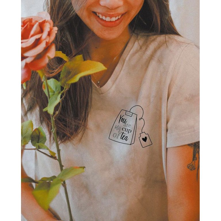 Set for upcycling clothes using embroidery Love yourself