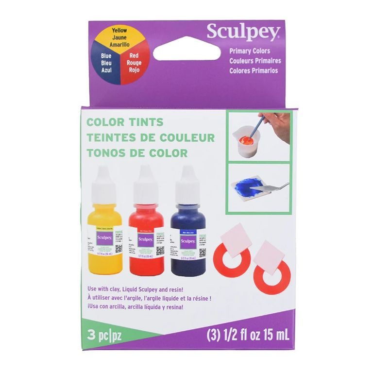 Sculpey permanentné farby 3 ks