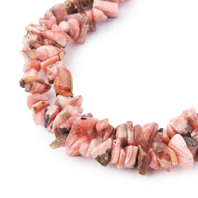 Rhodochrosite crystal chips 80cm