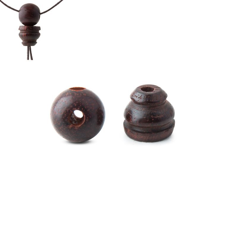 Guru bead set sandalwood red