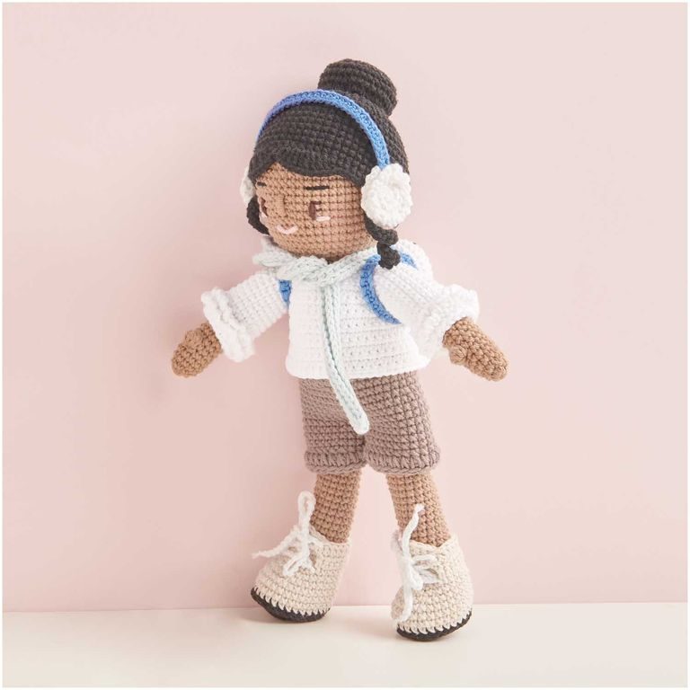 Bavlnená háčkovacia priadza Ricorumi dk odtieň 056 nugátová