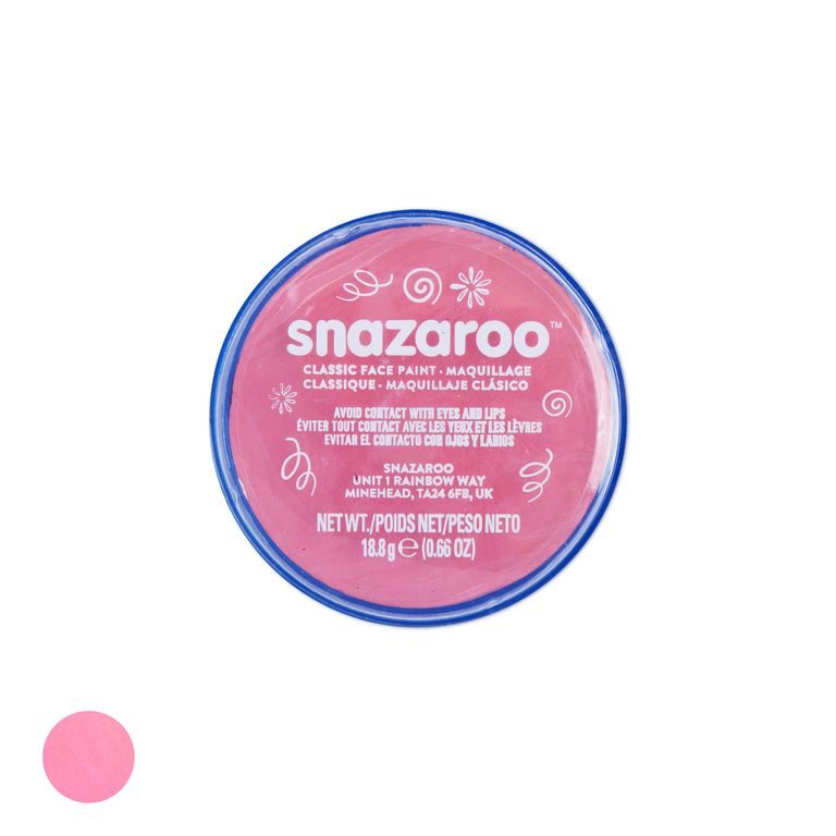 Snazaroo barva na obličej světle růžová 18ml