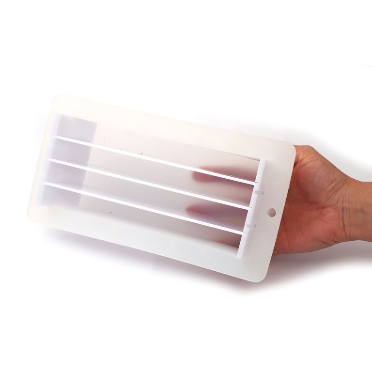 Silicone mould with separators for making soap