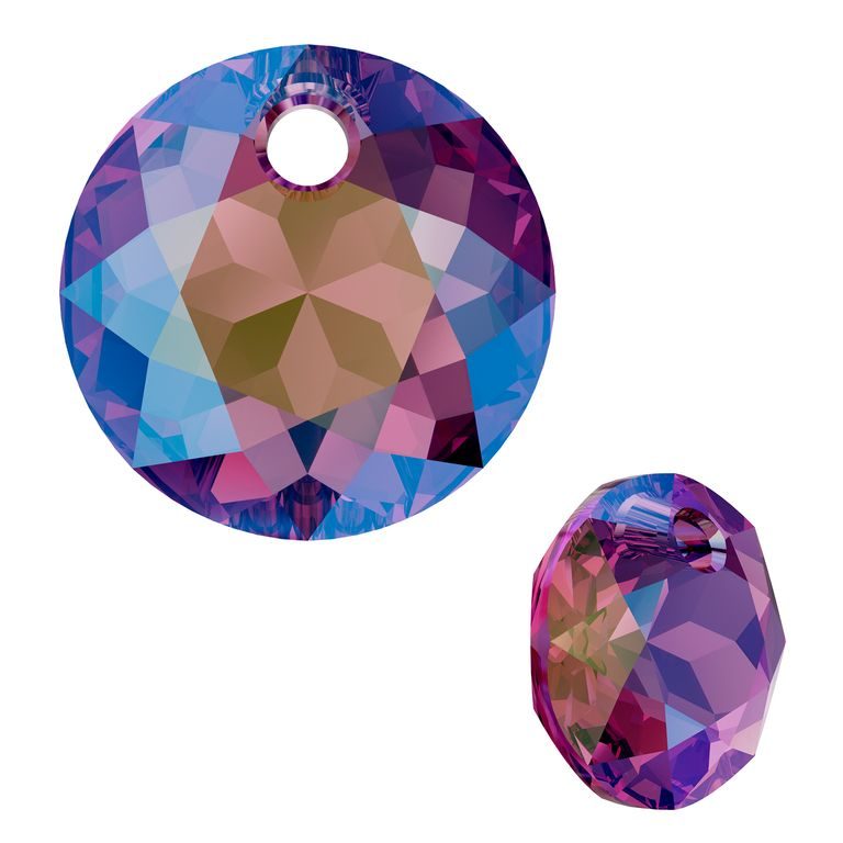 SWAROVSKI 6430 10mm Amethyst Shimmer