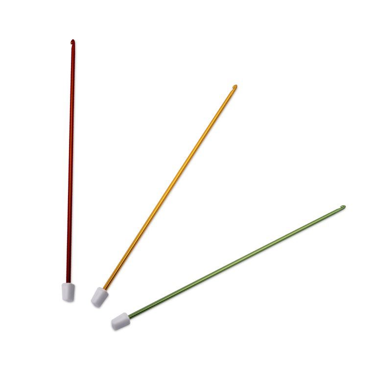 Háčik na tuniské háčkovanie hliníkový 4 mm