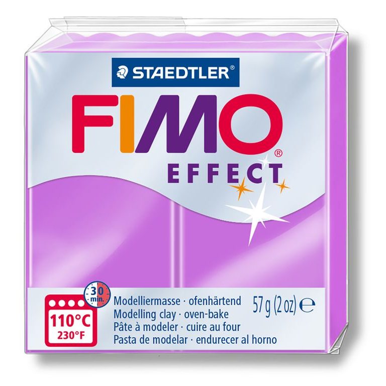 FIMO NEON effect 57g purple