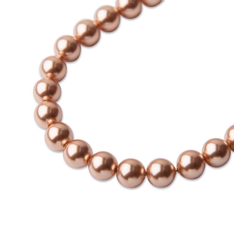 SWAROVSKI 5810 6 mm Crystal Rose Gold Pearl