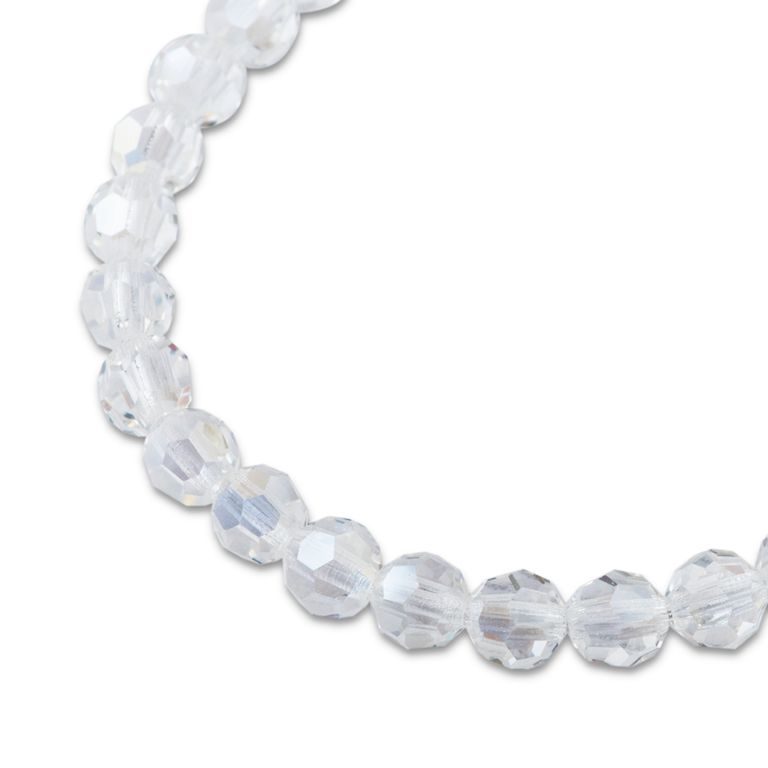 Preciosa MC Round bead 6mm Crystal Argent Flare č.243