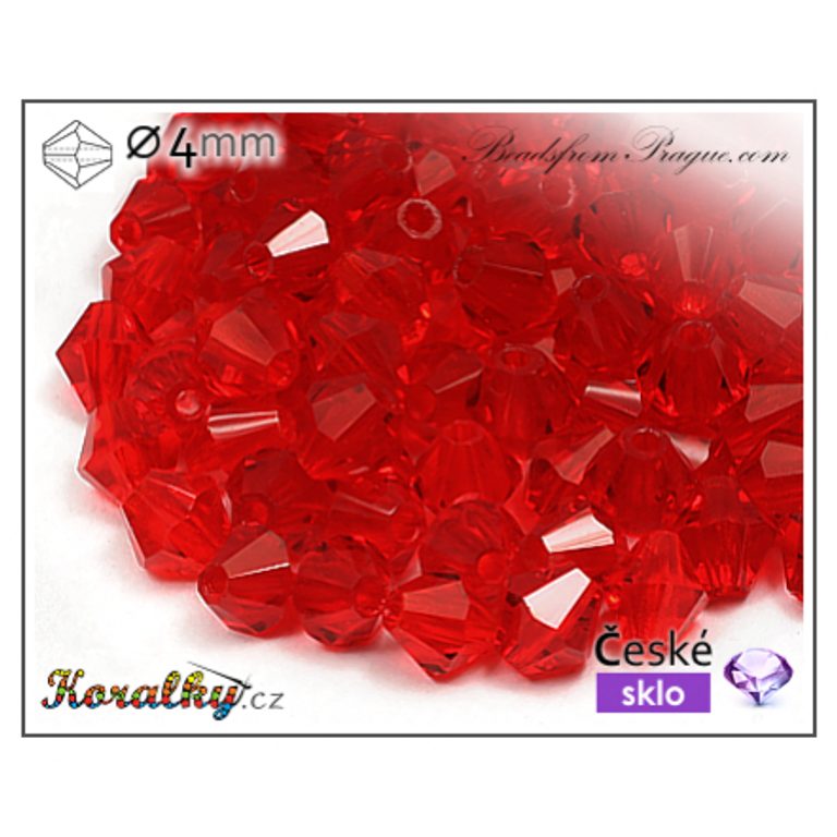 Czech crystal bicone beads 4mm No.51