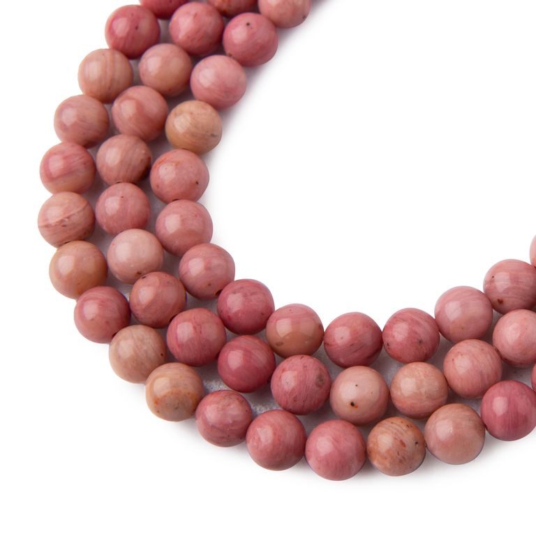 Rhodonite beads 6mm