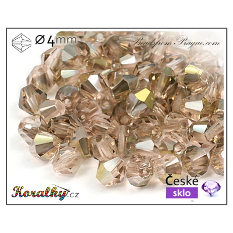 Czech crystal bicone beads 4mm No.96