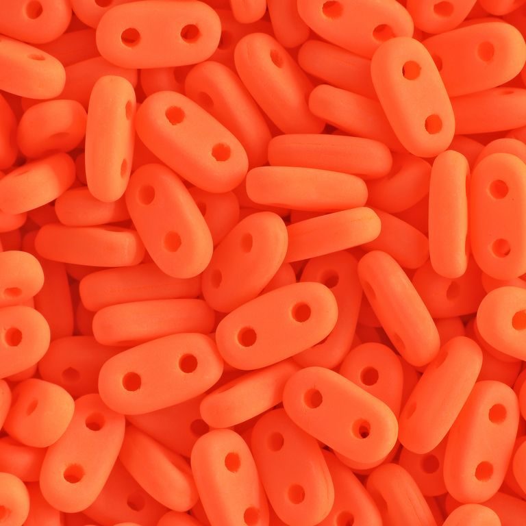 CzechMates Bar 6x3mm Neon Orange No.418