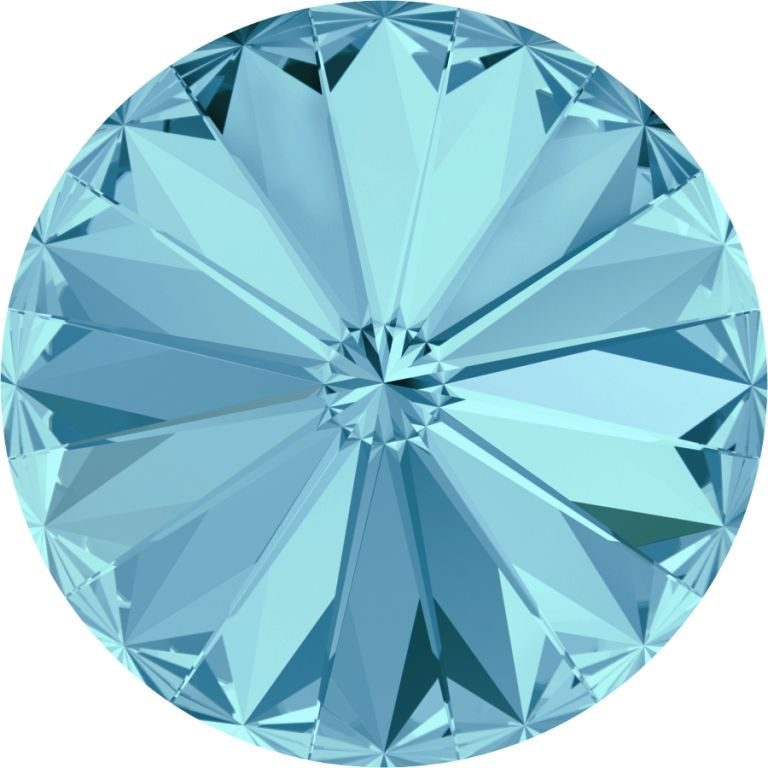 SWAROVSKI Rivoli 1122 SS 39 Aquamarine F