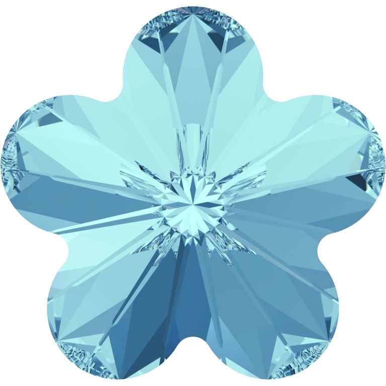 SWAROVSKI 4744 6 mm Aquamarine F