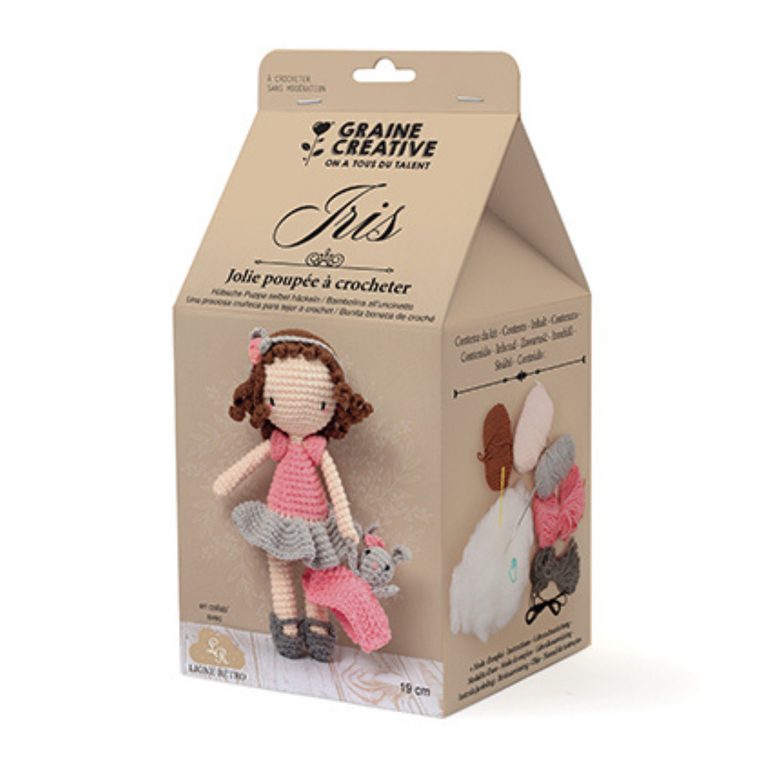 Háčkovacia sada bábika Iris