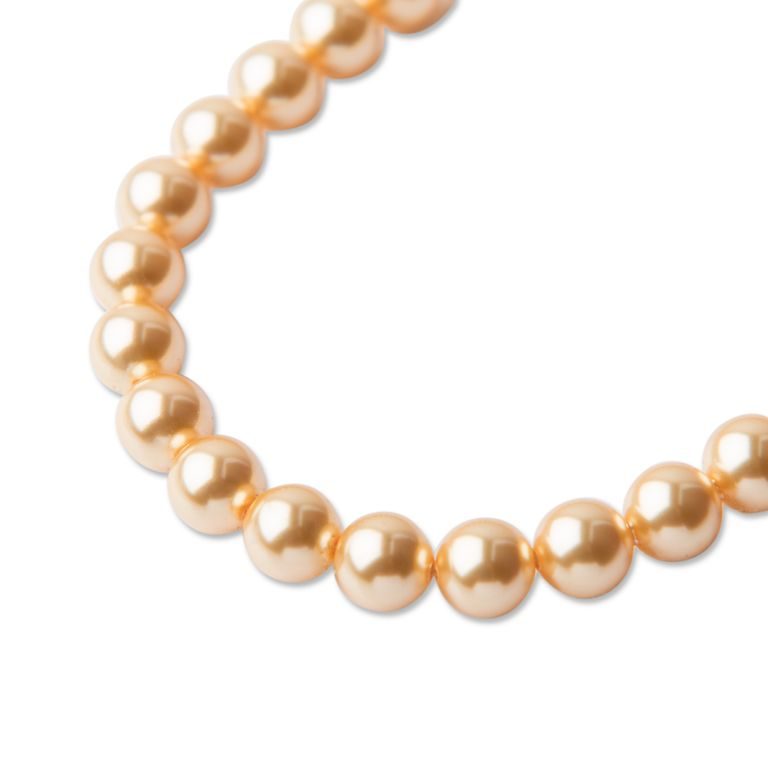 SWAROVSKI 5810 6 mm Crystal Gold Pearl Pearl