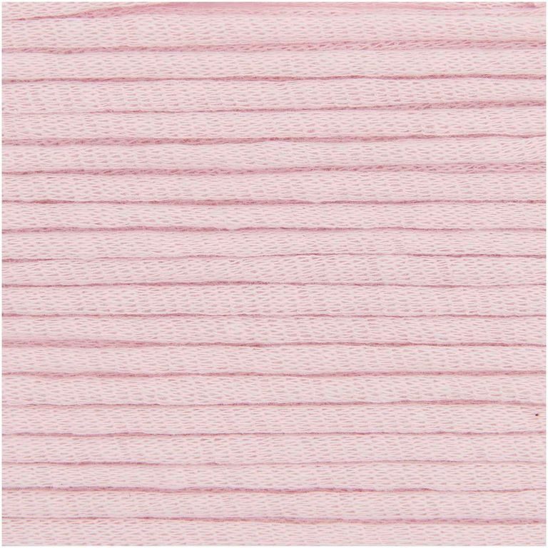 Rico design háčkovacia šnúra Fashion Jersey odtieň 023 svetlo ružová