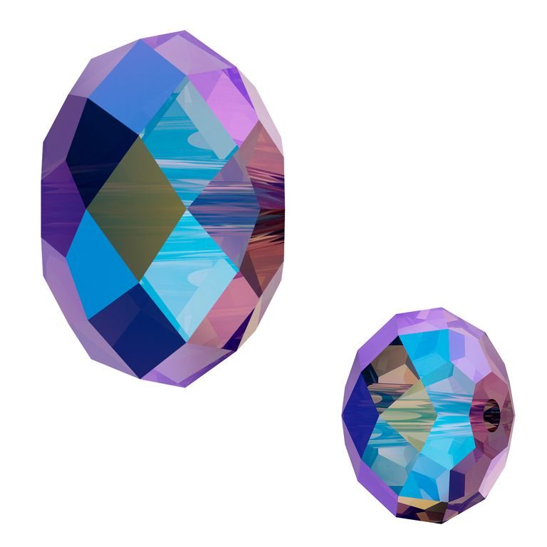 SWAROVSKI 5040 6 mm Amethyst Shimmer 2X