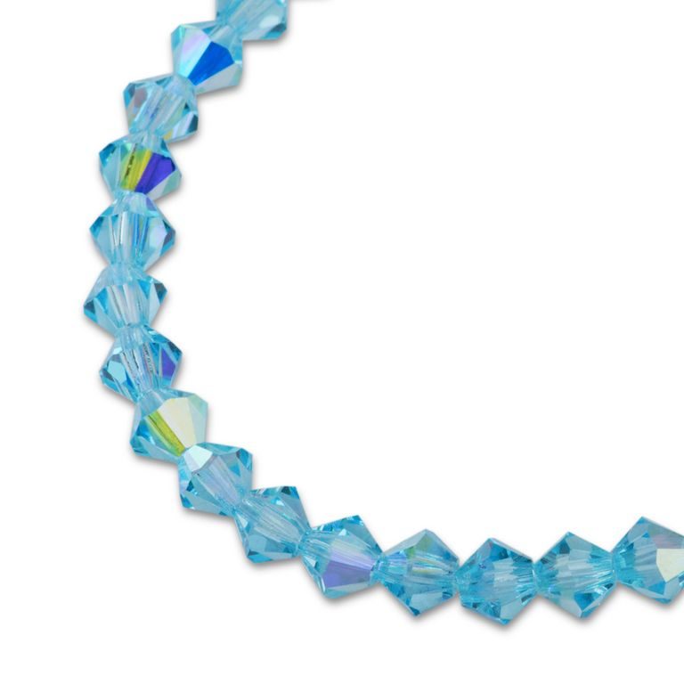 Preciosa MC perle Rondelle 6 mm Aquamarine AB