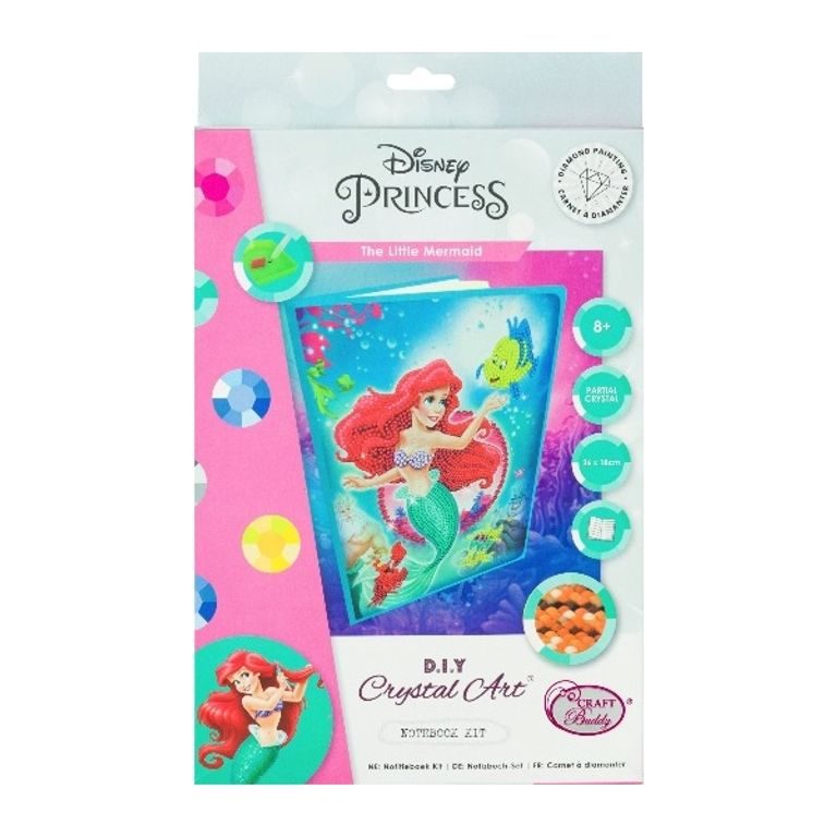 Diamond painting notebook Disney The Little Mermaid