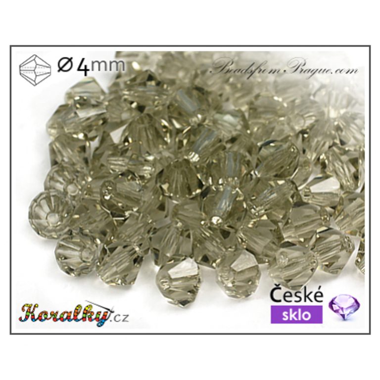 Czech crystal bicone beads 4mm No.105
