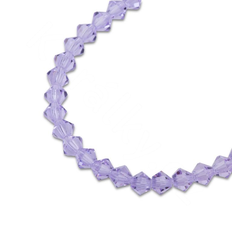 Preciosa MC bead Rondelle 3mm Violet