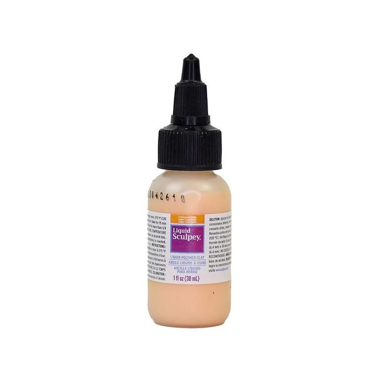 Sculpey tekutá polymérová hmota 30ml priehľadná jantárová