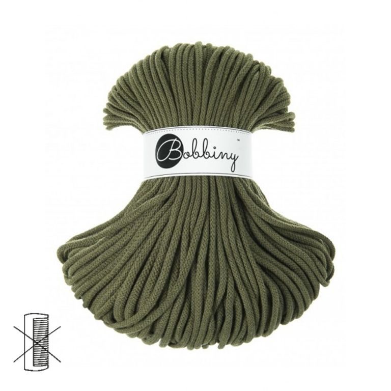 Bobbiny Macramé šňůra Premium 5mm Avocado