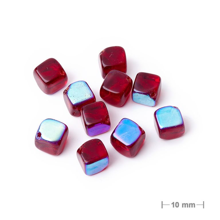 Glass pressed beads No.332