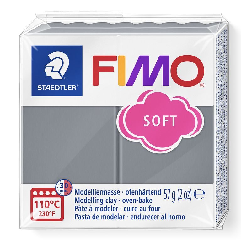 FIMO Soft 57g TREND šedá