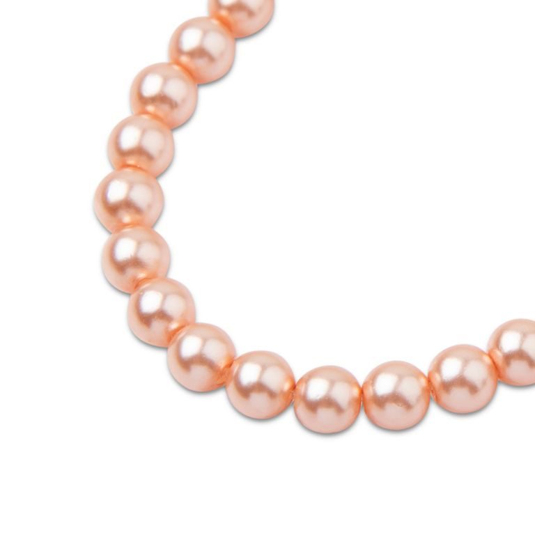 Preciosa Round pearl MAXIMA 6mm Pearl Effect Peach