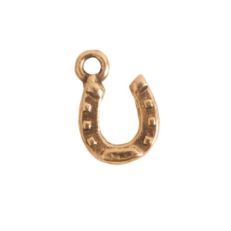 Nunn Design pendant horseshoe 12,5x8mm gold-plated