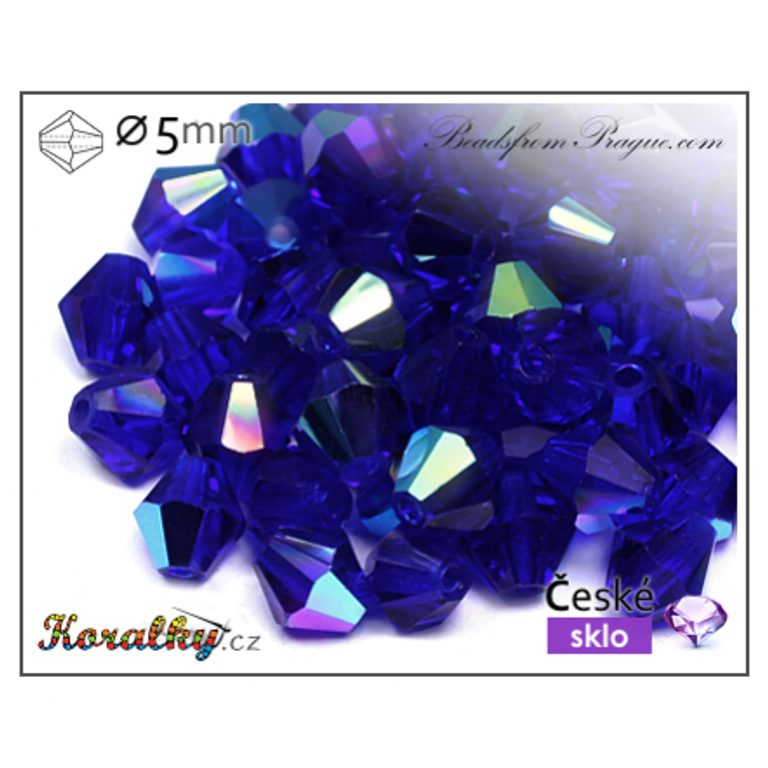 Czech crystal bicone beads 5mm No.137