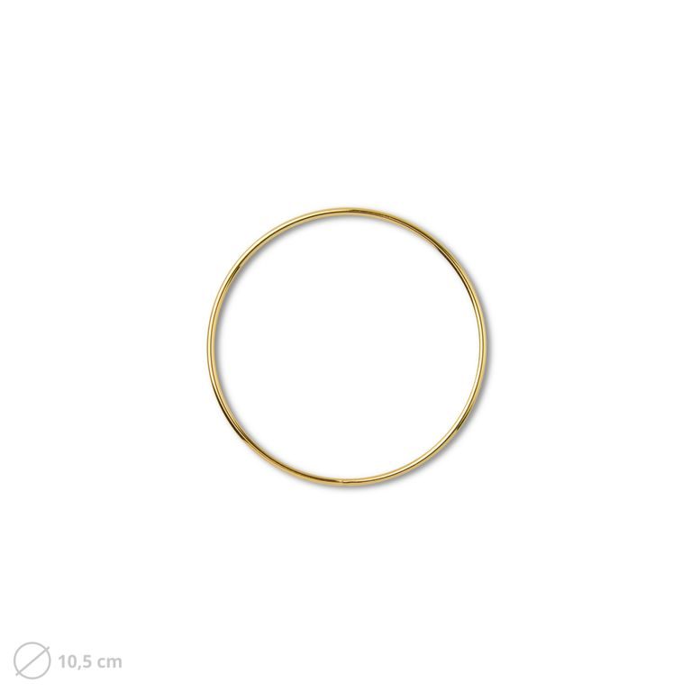 Metal ring for macramé 10.5cm