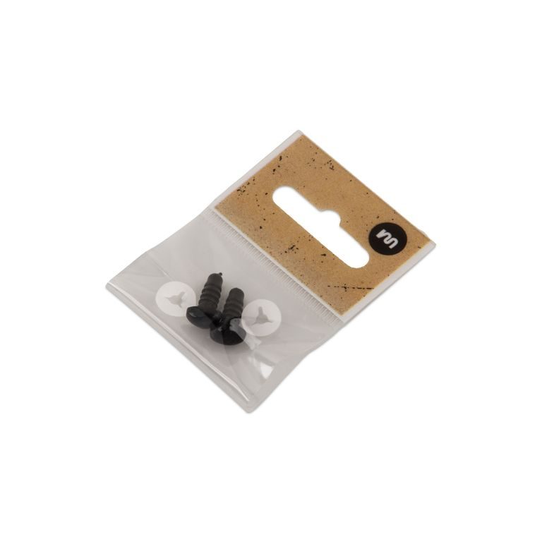 Toy nose 8 x 6 mm with safety lock black