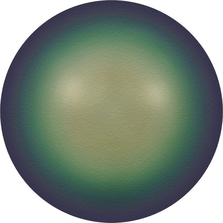 SWAROVSKI 5818 8 mm Crystal Scarabaeus Green Pearl