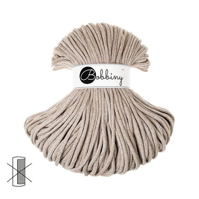 Bobbiny Macramé šnúra Premium 5mm Frappe