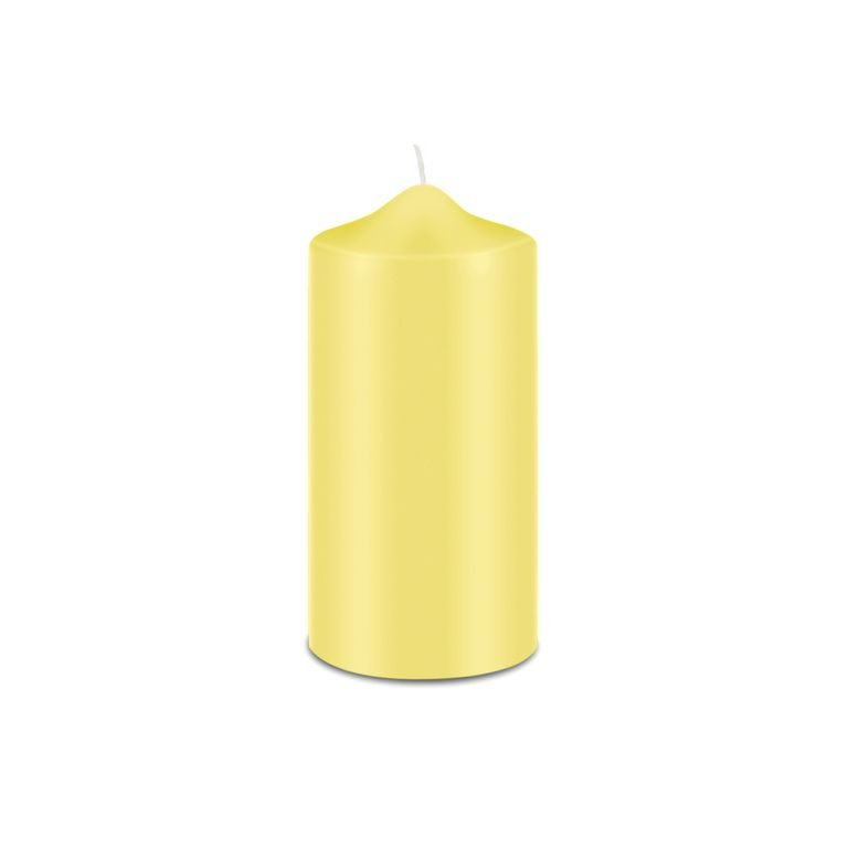 Candle dip-dye 10g pastel yellow