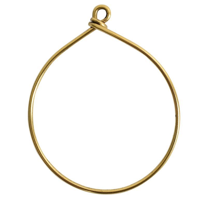 Nunn Design loop 38,5x31mm gold-plated