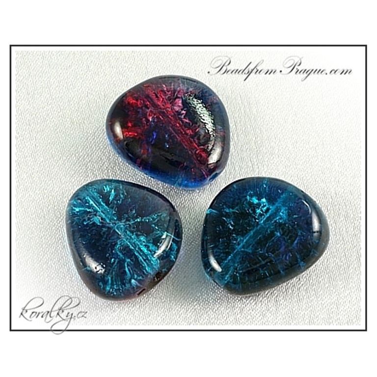 Czech glass crackle beads No.57