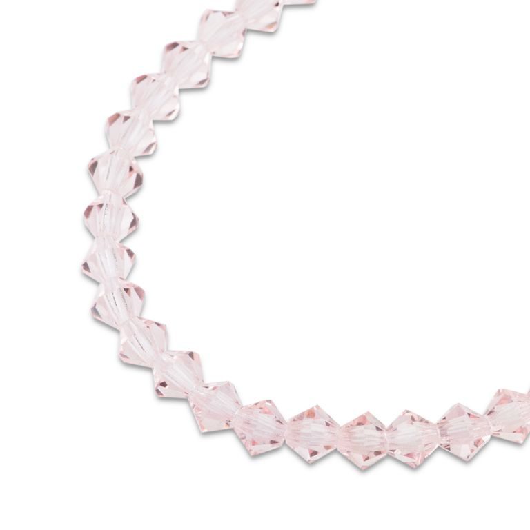 Preciosa MC bead Rondelle 4mm Light Rose