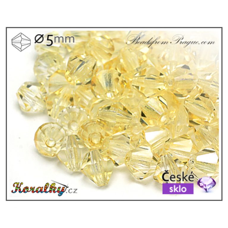 Czech crystal bicone beads 5mm No.123