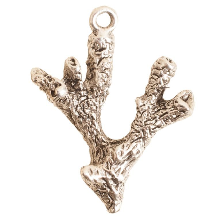 Nunn Design pendant corals 26x21mm silver-plated