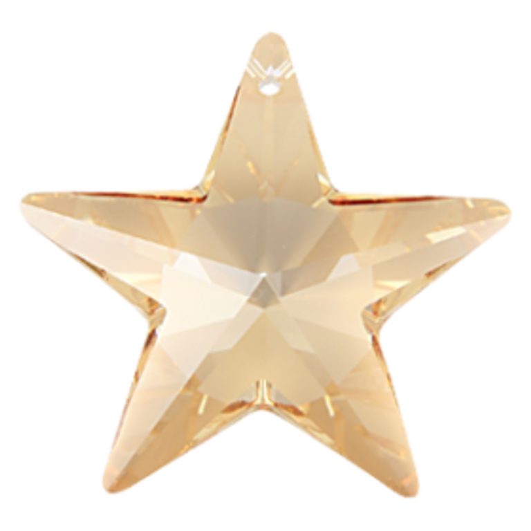 SWAROVSKI 6714 40 mm Crystal Golden Shadow