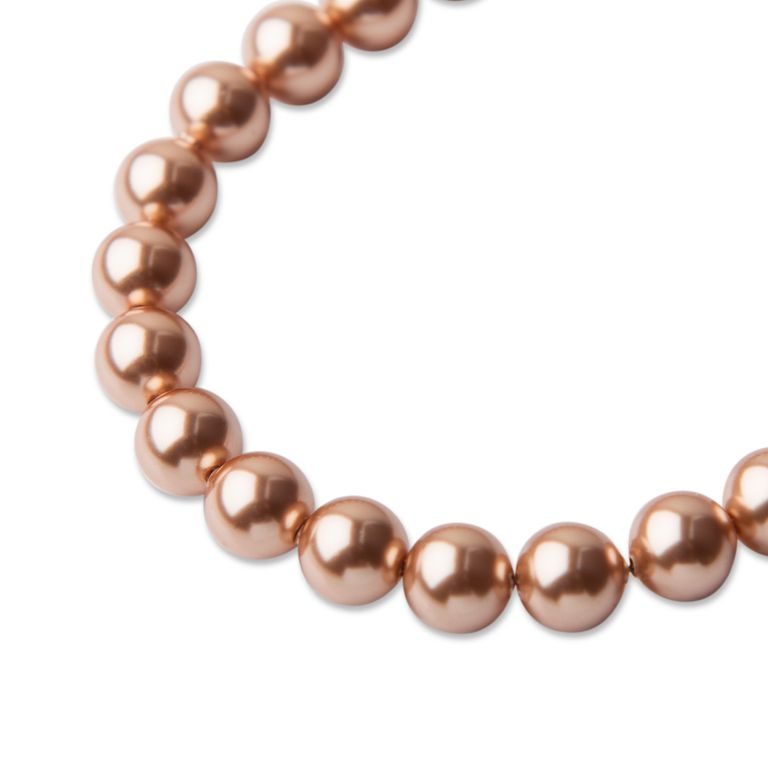 SWAROVSKI 5810 8 mm Crystal Rose Gold Pearl