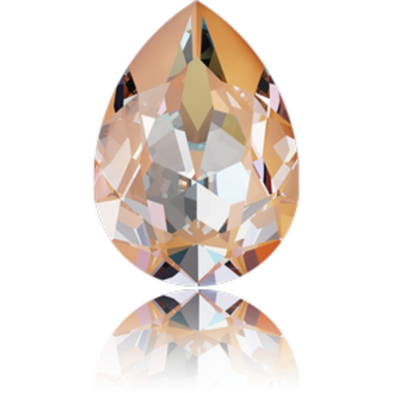 SWAROVSKI 4320 18 mm Crystal Peach DeLite