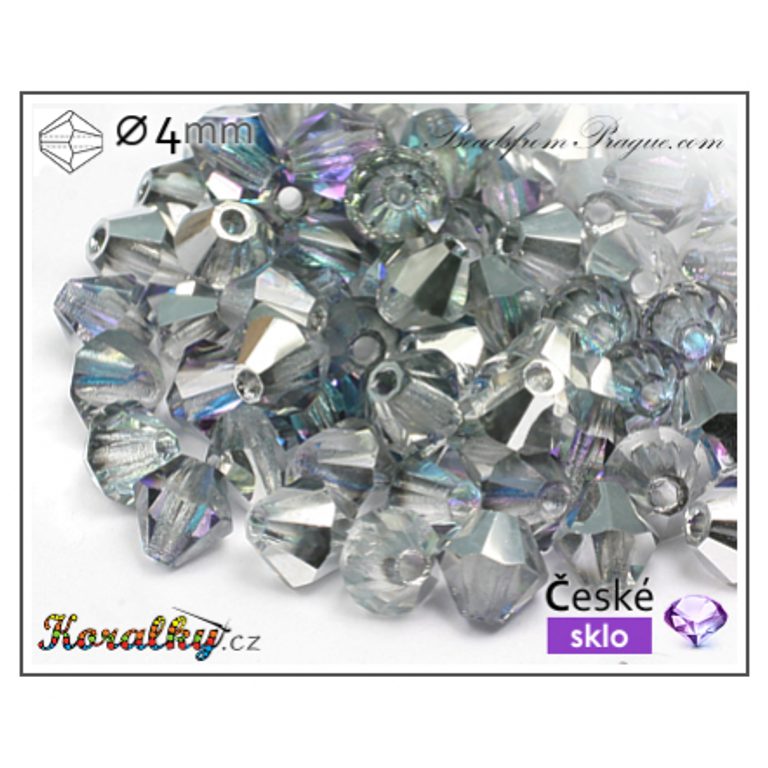 Czech crystal bicone beads 4mm No.102