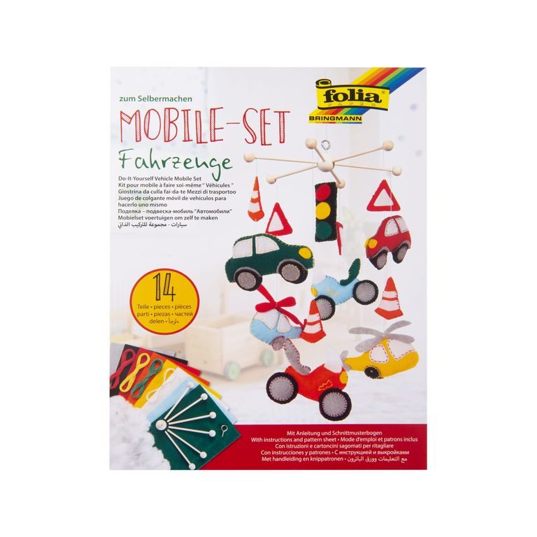 Baby crib mobile kit Cars